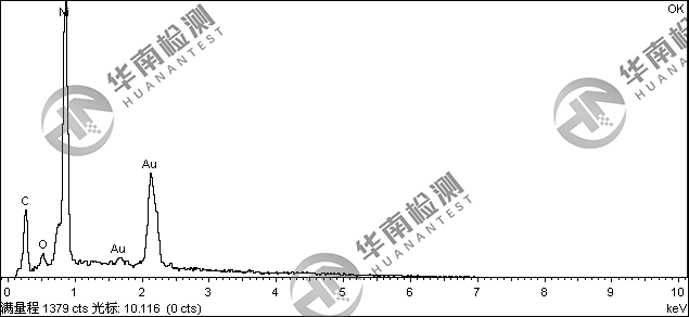連接器金手指金面異物分析檢測(cè)