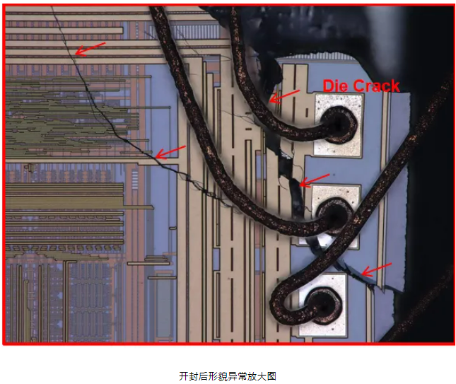 芯片開裂失效分析